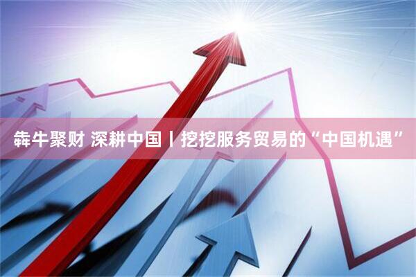 犇牛聚财 深耕中国丨挖挖服务贸易的“中国机遇”