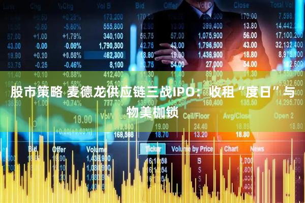 股市策略 麦德龙供应链三战IPO：收租“度日”与物美枷锁