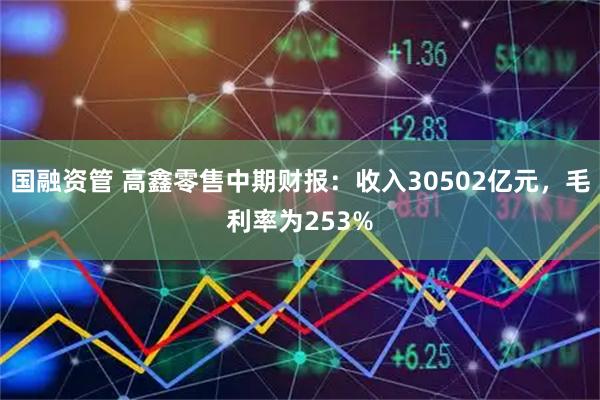 国融资管 高鑫零售中期财报:收入30502亿元,毛利率为253%